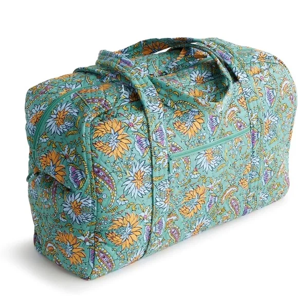 NWOT Vera Bradley Miramar Weekender (Gemstone Paisley) - Picture 2 of 6